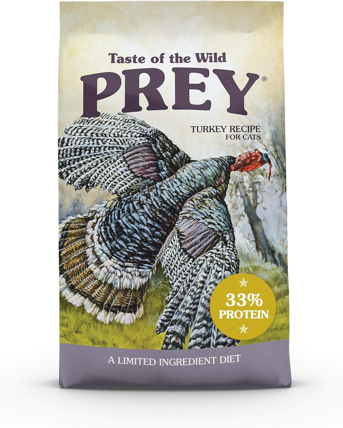 Taste of The Wild "Prey" Turkey recipe 6lb