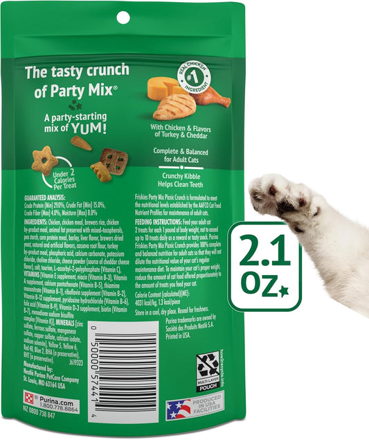 Friskies Party Mix Picnic Crunch Cat Treats