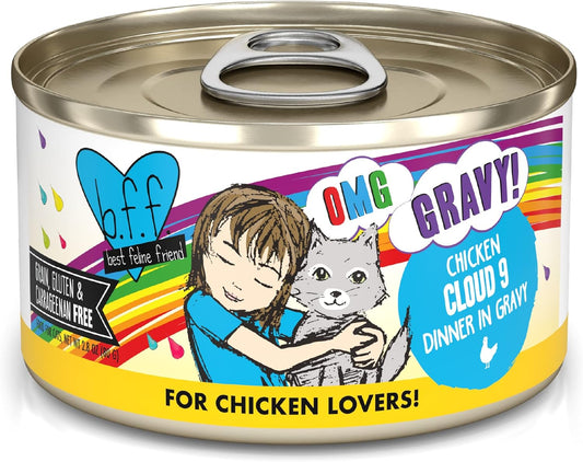 Weruva Best Feline Friend "Cloud 9" Chicken dinner in gravy
