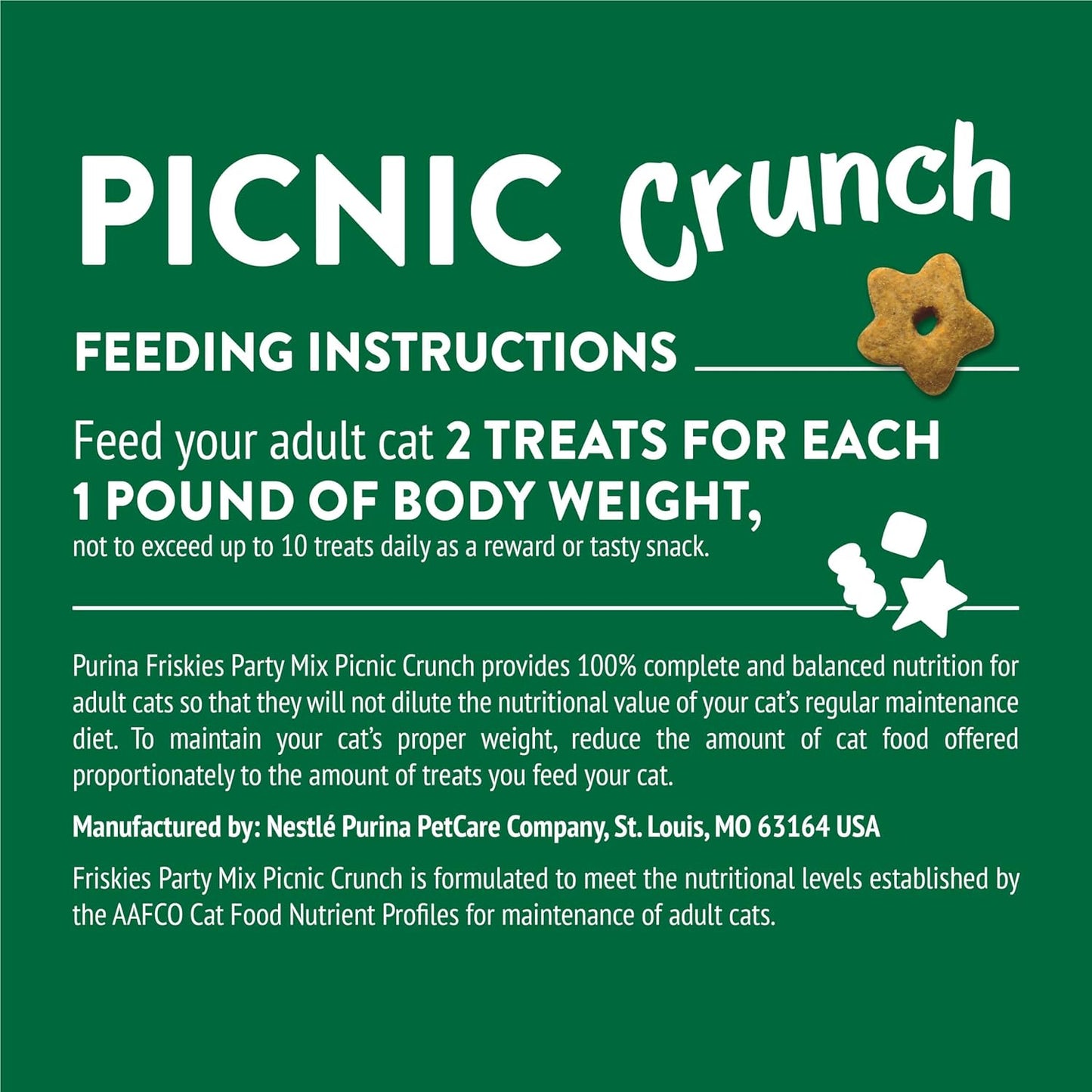 Friskies Party Mix Picnic Crunch Cat Treats