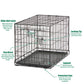 Midwest 1 Door Black Wire Dog Crates