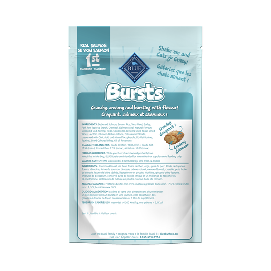 Blue Buffalo Bursts Savory Seafood Cat Treats