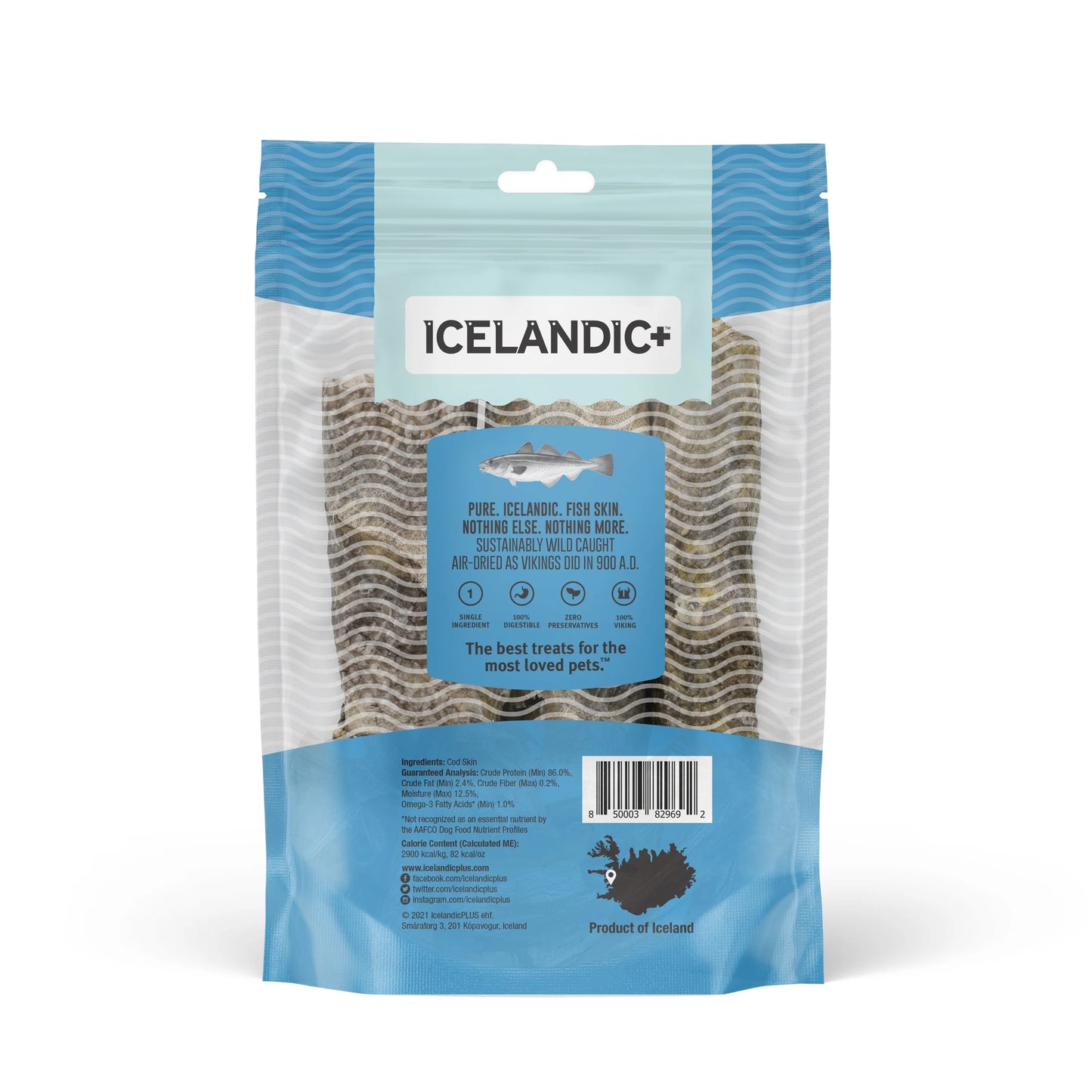 ICELANDIC COD  CHEW STICK 3PK