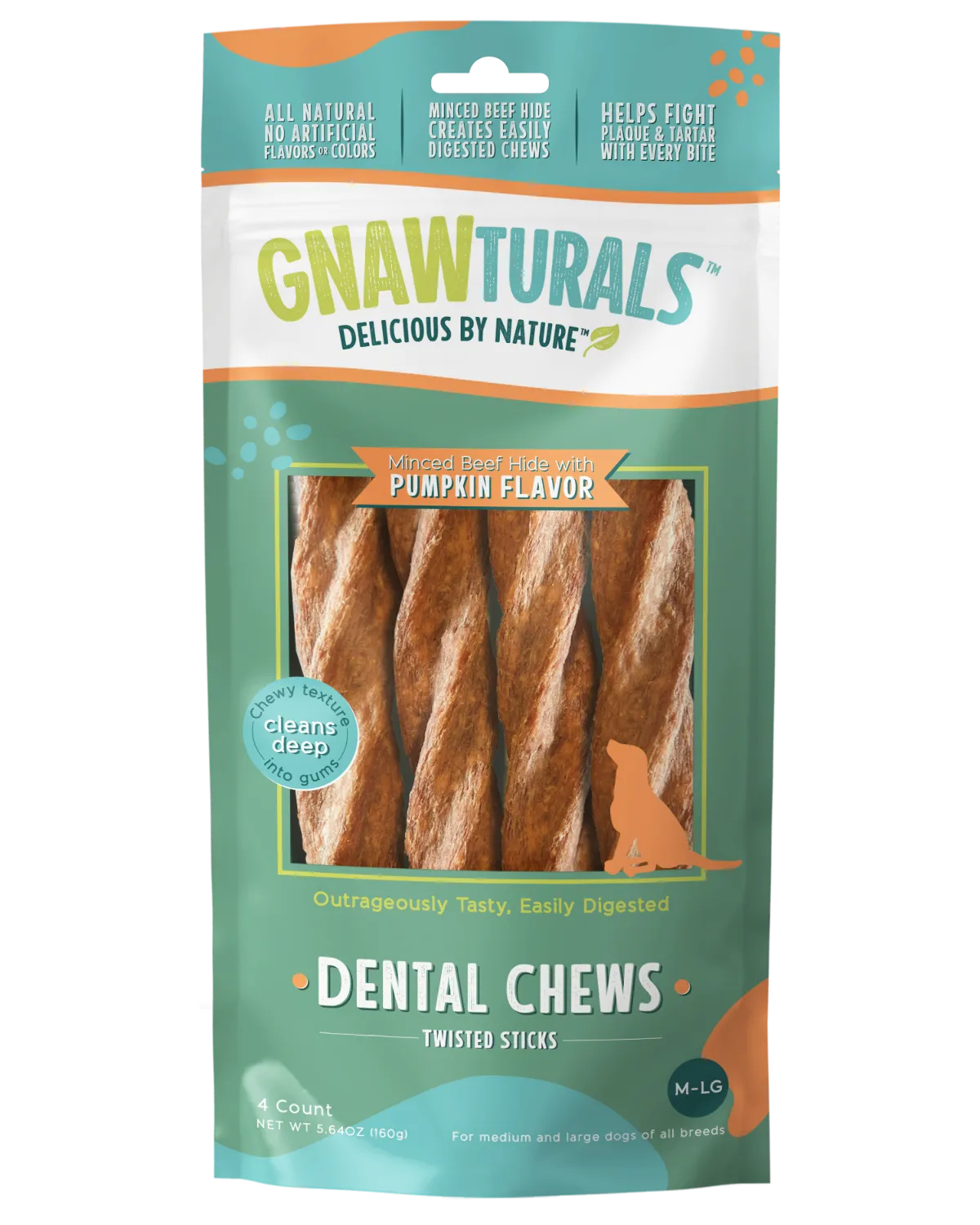 GNAWTURALS DENTAL TWISTED LARGE