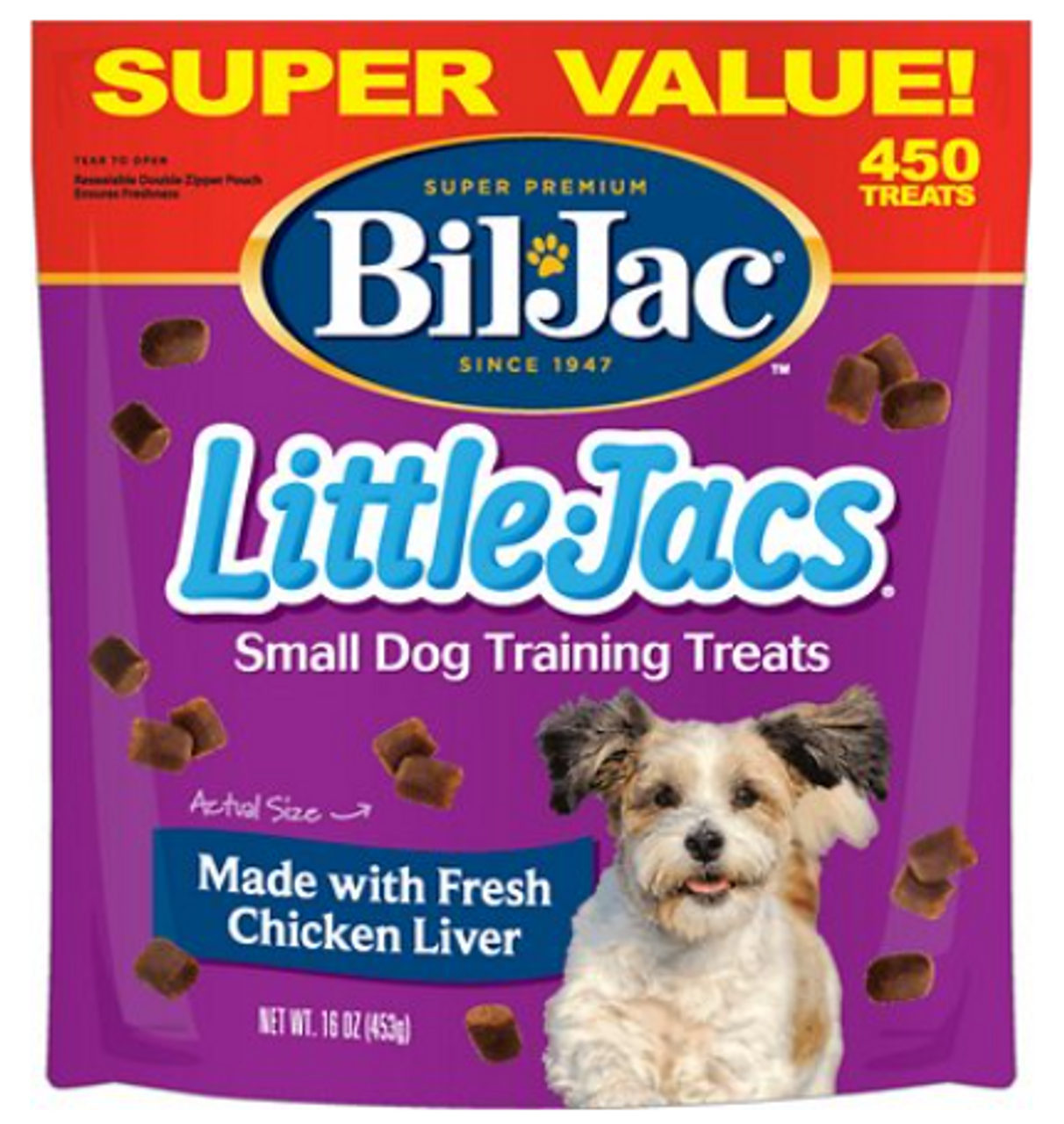 Bil-Jac's "Little-Jac"  Treats For Small Dogs