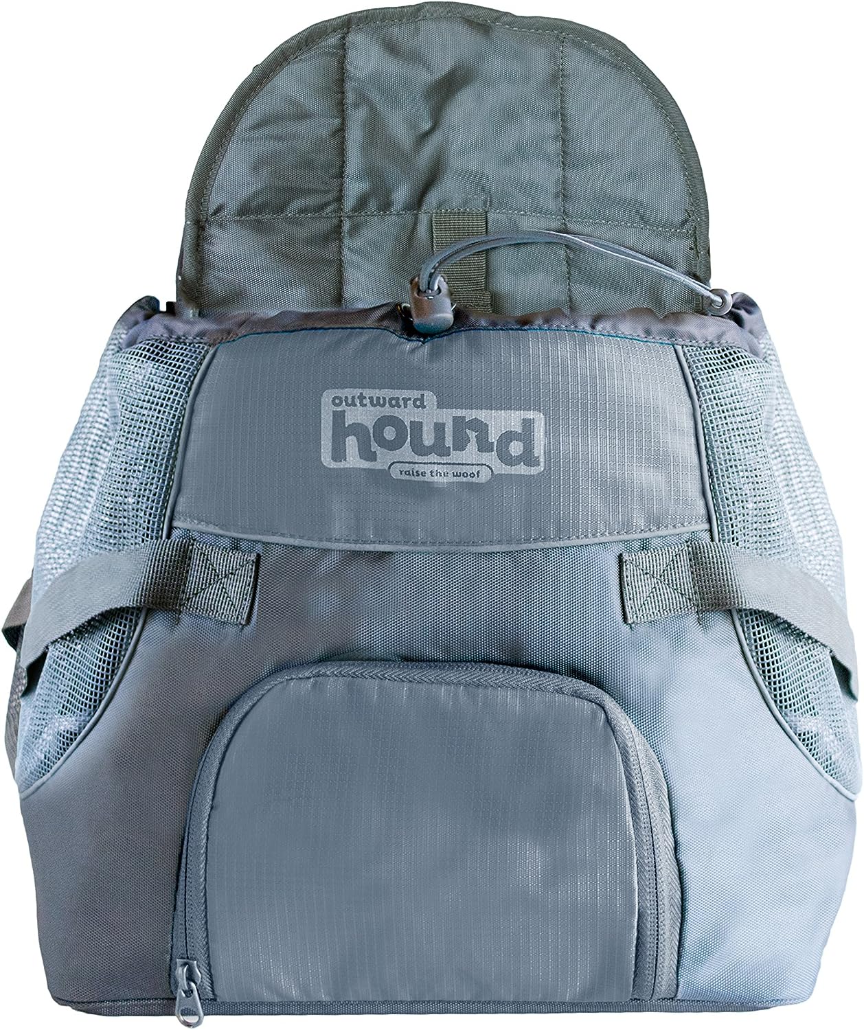OUTHOUND POOCH POUCH FRONT CARRIER GREY MD