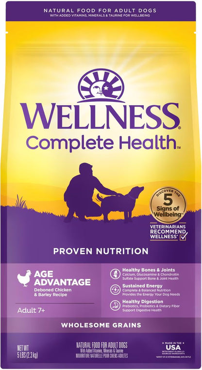 Wellness Complete Health Natural Senior Health Chicken Recipe Dry Dog Food