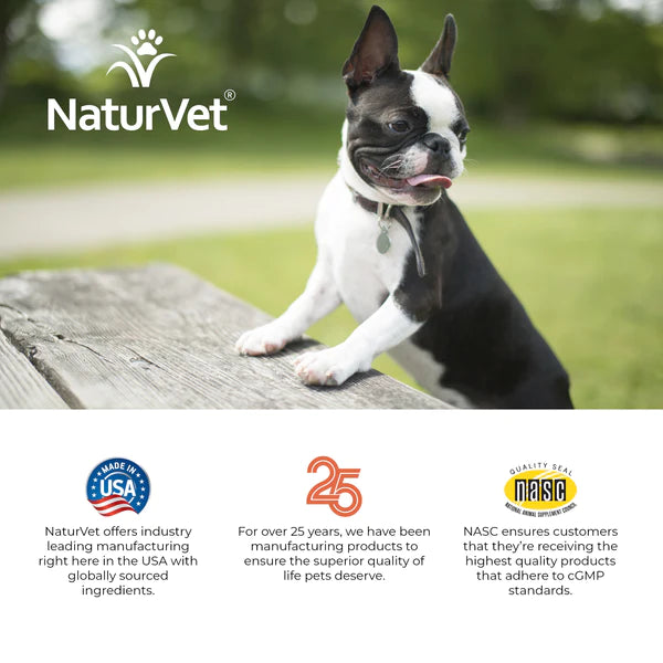 NaturVet Advanced Probiotics & Enzymes Plus Vet Strength PB6 Probiotic Soft Chews Dog Supplement