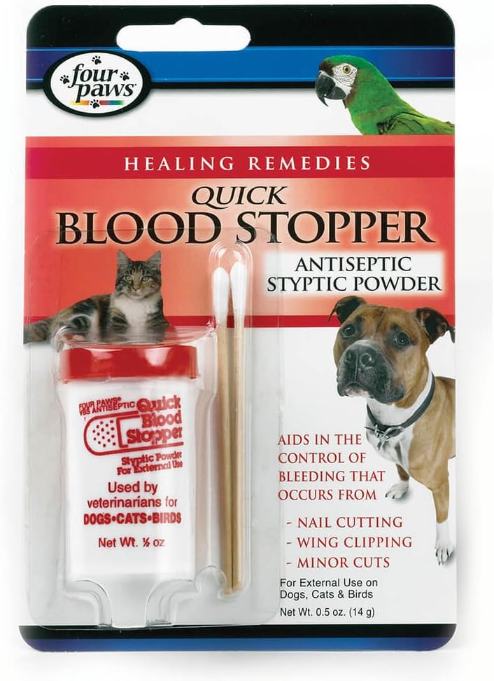 4 PAWS ANTISEPTIC STYPTIC POWDER .5 oz