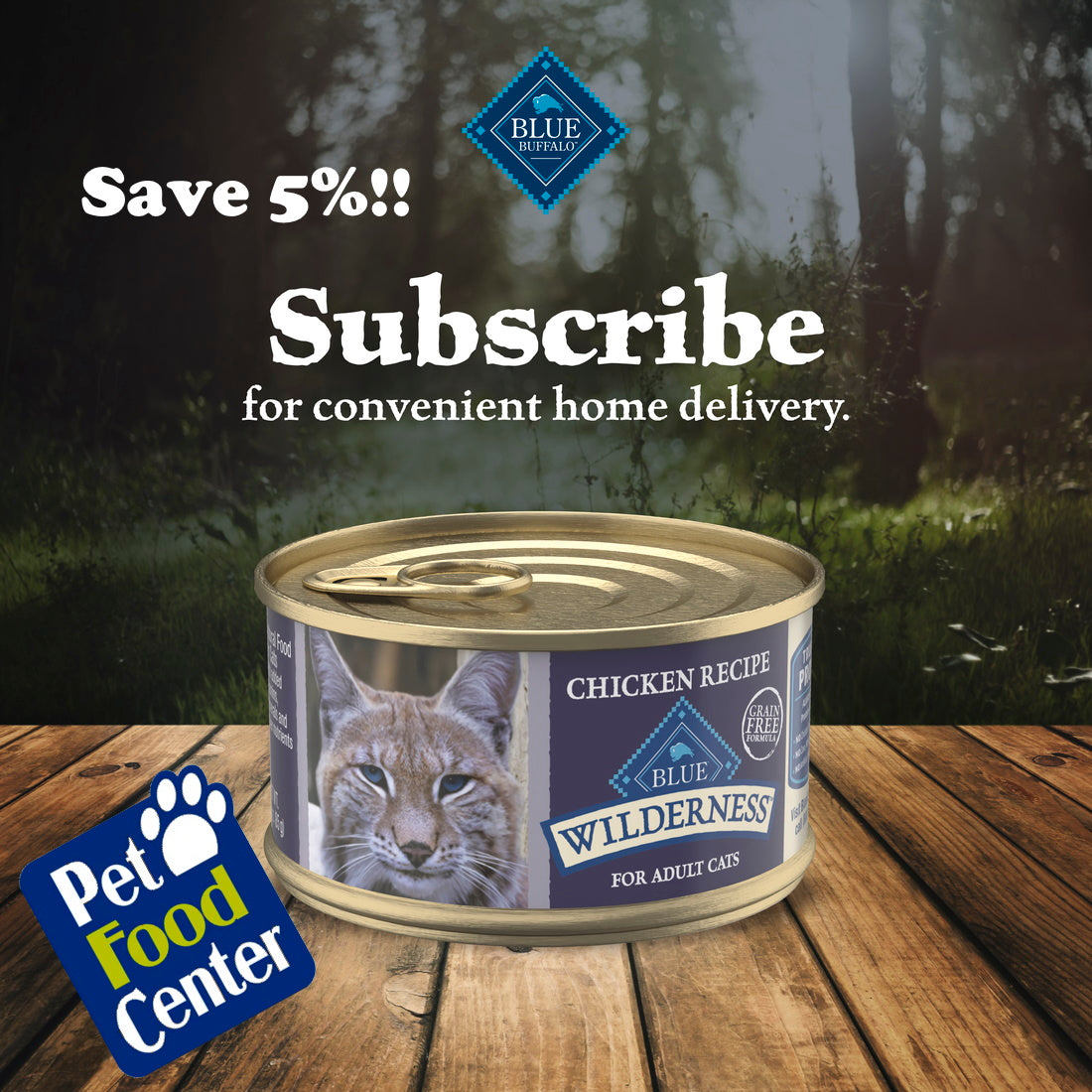 Blue Buffalo Wilderness Chicken Recipe Canned Cat Food