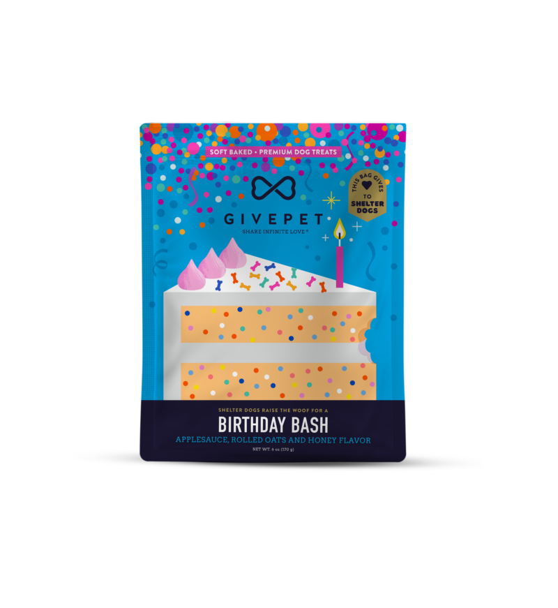 GIVEPET BIRTHDAY BASH TREAT 6oz