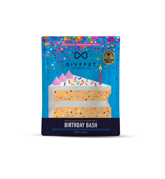 GIVEPET BIRTHDAY BASH TREAT 6oz