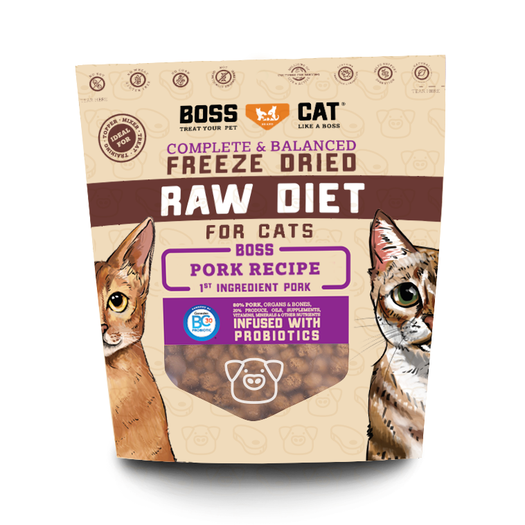 BOSS DOG CAT FREEZE DRIED RAW DIET 9oz