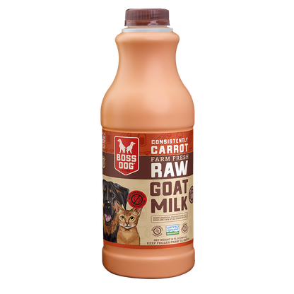 Boss Dog Flavored Raw Goat Milk