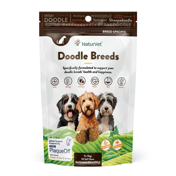 NaturVet Breed Specific Doodle Breeds dog treats