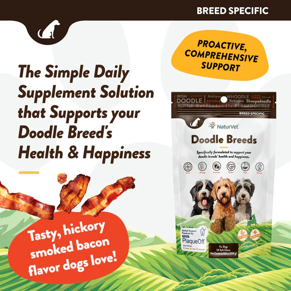 NaturVet Breed Specific Doodle Breeds dog treats