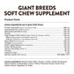 NaturVet Breed Specific Giant Breed dog treats