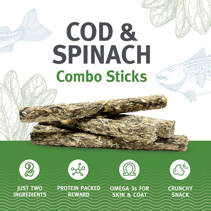 ICELANDIC COD & SPINACH STICKS