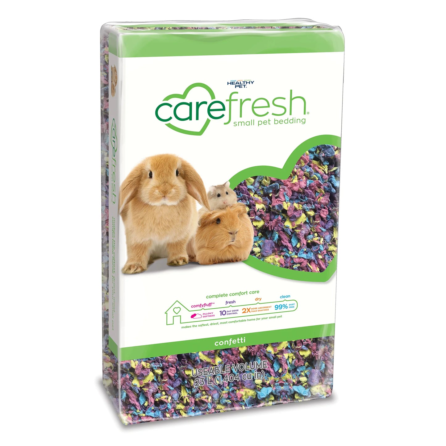 CAREFRESH Complete Confetti Paper Bedding