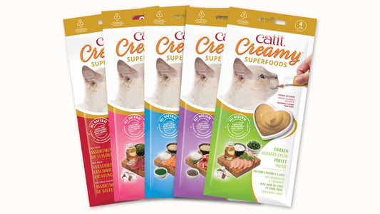CatIt Creamy Superfoods lickable cat treats