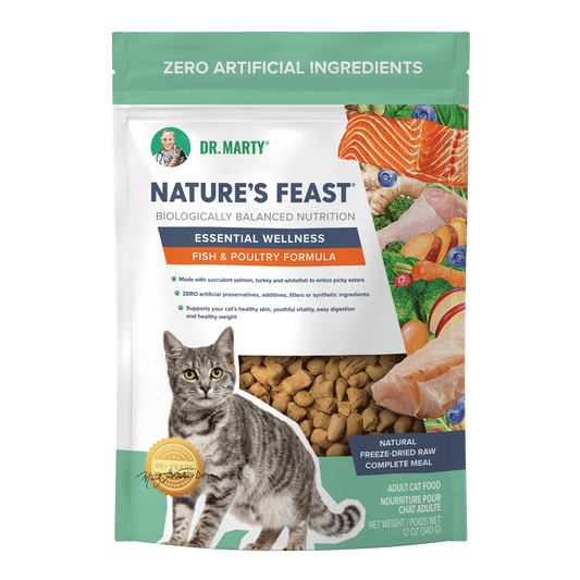DR MARTY NATURE'S FEAST FISH & POULTRY FORMULA FOR CATS