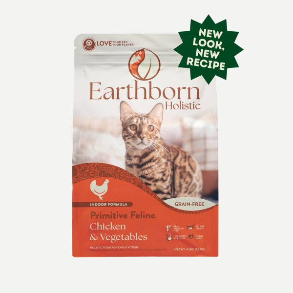 EARTHBORN PRIMITIVE FELINE DRY CAT FOOD