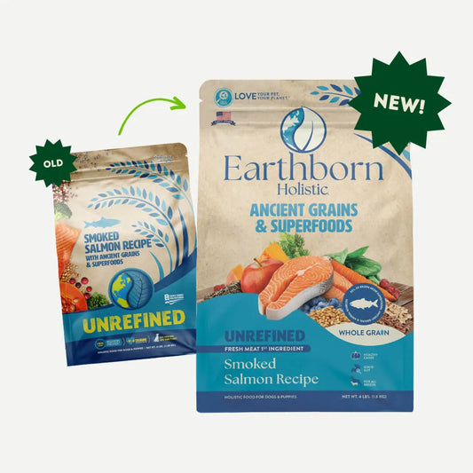 Earthborn Unrefined Smoked Salmon Recipe dry dog food