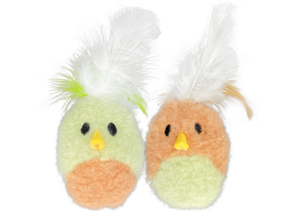 MULTIPET CAT FEATHER BIRD 2pk