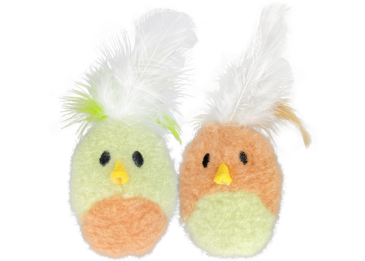 MULTIPET CAT FEATHER BIRD 2pk