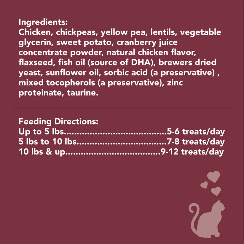 Get Naked Cat Health with Cranberry Juice Crunchy Treats