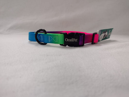OmniPet 3/4" Rainbow Harness, Collar & Lead