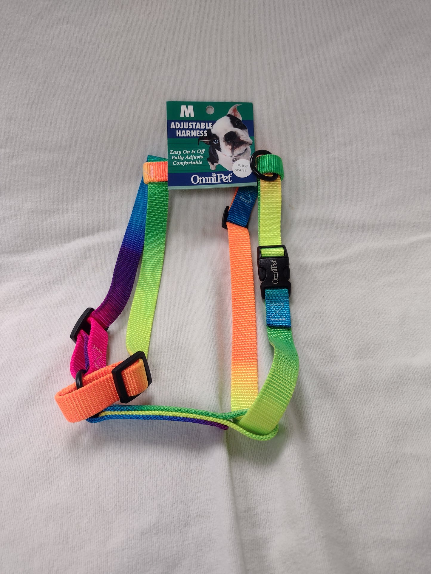 OmniPet 3/4" Rainbow Harness, Collar & Lead