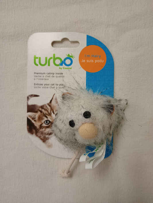 Turbo by Coastal Hairy Monster Catnip infused Cat toys