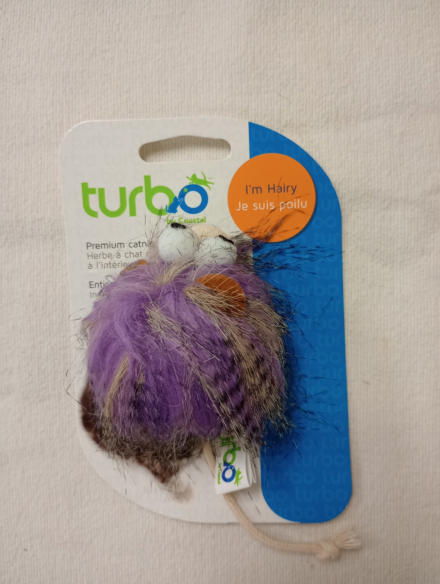 Turbo by Coastal Hairy Monster Catnip infused Cat toys