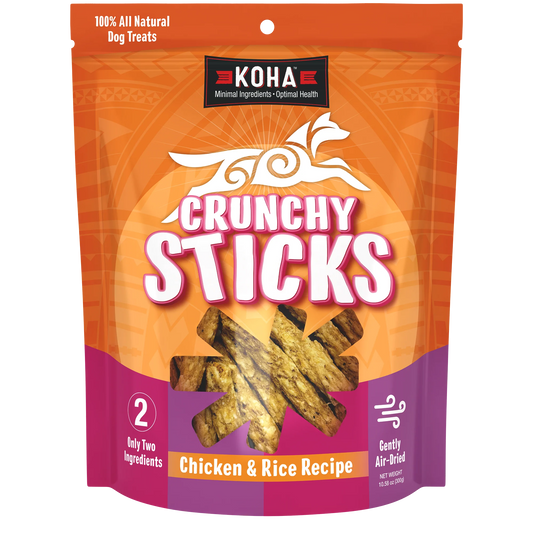 KOHA DOG CRUNHY CHICKEN STICKS 10.5oz