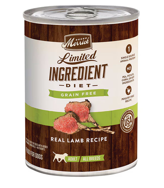 Grain Free Limited Ingredient Diet Real Lamb Recipe