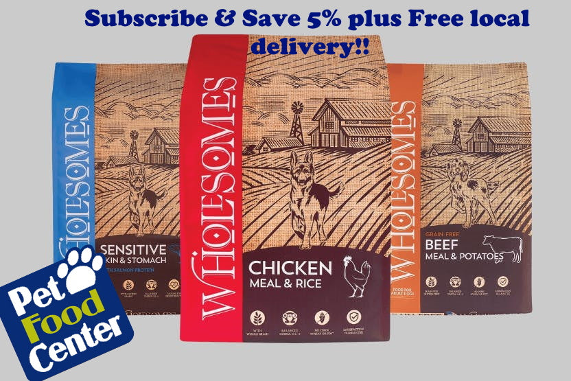 Wholesomes Grain Free Beef Meal & Chickpeas Recipe Dry Dog Food