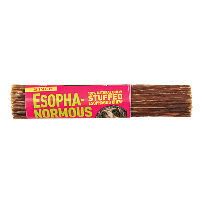 Etta Says Esopanormous Bully Chew Stuffed Esophagus Chews