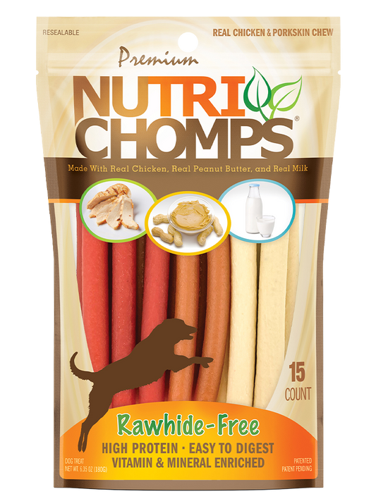 NUTRI CHOMP ASSORTED FLAVOR MINI TWIST