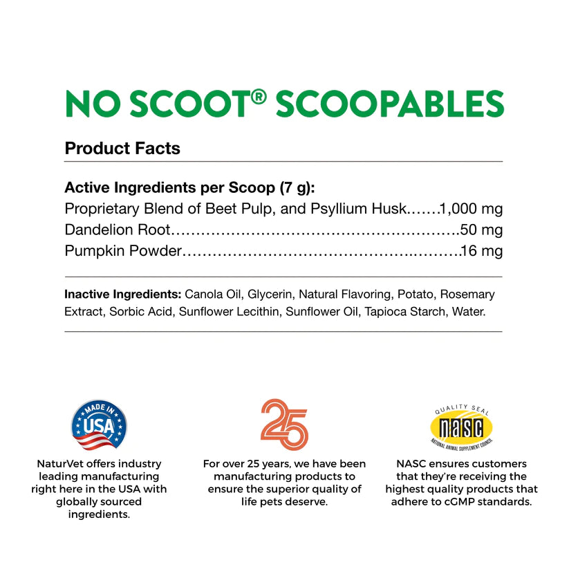 SCOOPABLES - NO SCOOT - DOG