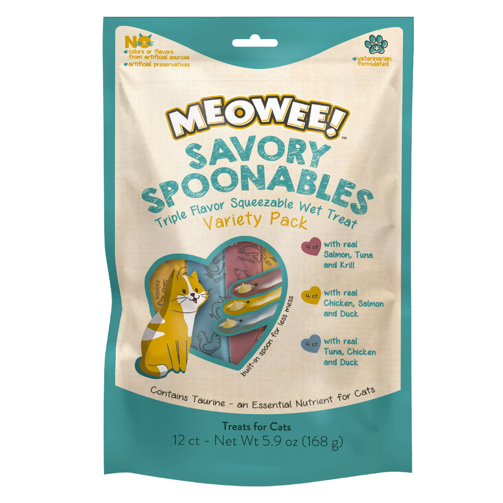 Meowee Savory Spoonables Variety 12pk