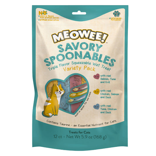 Meowee Savory Spoonables Variety 12pk