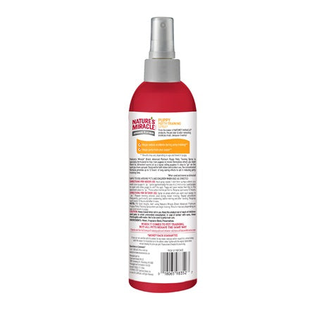 NATURES MIRACLE POTTY TRAINING SPRAY 8oz