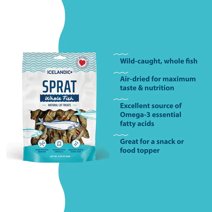 ISLANDIC CAT SPRATS WHOLE FISH