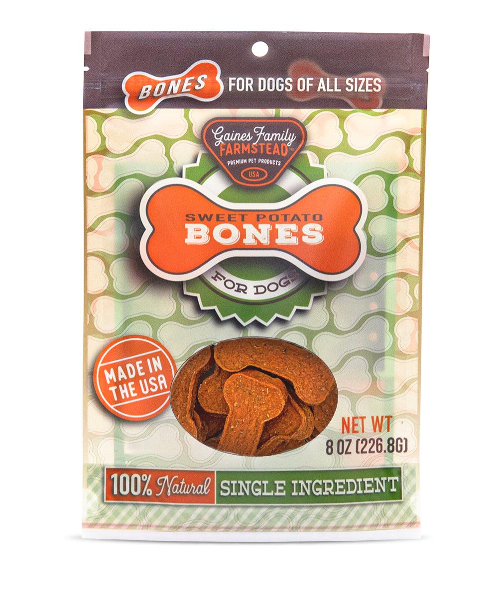 GAINES FAMILY SWEET POTATO BONES 8oz