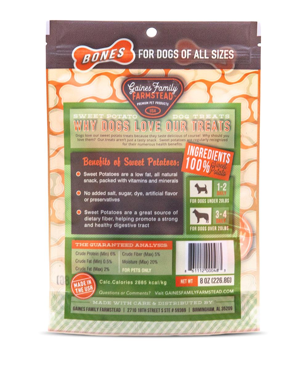 GAINES FAMILY SWEET POTATO BONES 8oz