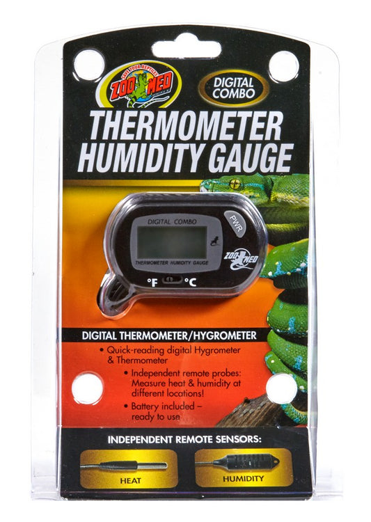 ZOOMED DIGITAL THERMOMETER HUMIDITY GAUGE