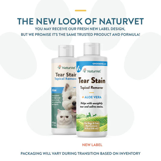 NATURVET TEAR STAIN REMOVER 4oz