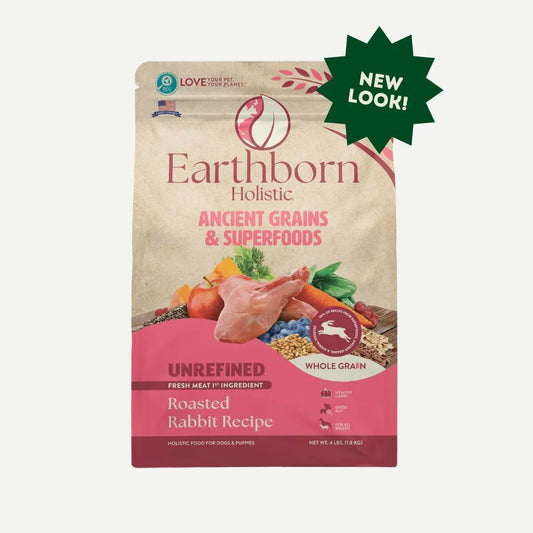 Earthborn Unrefined Roasted Rabbit Recipe Dry dog food