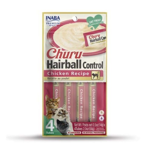 CHURU Hairball Control Chicken Recipe Cat treats